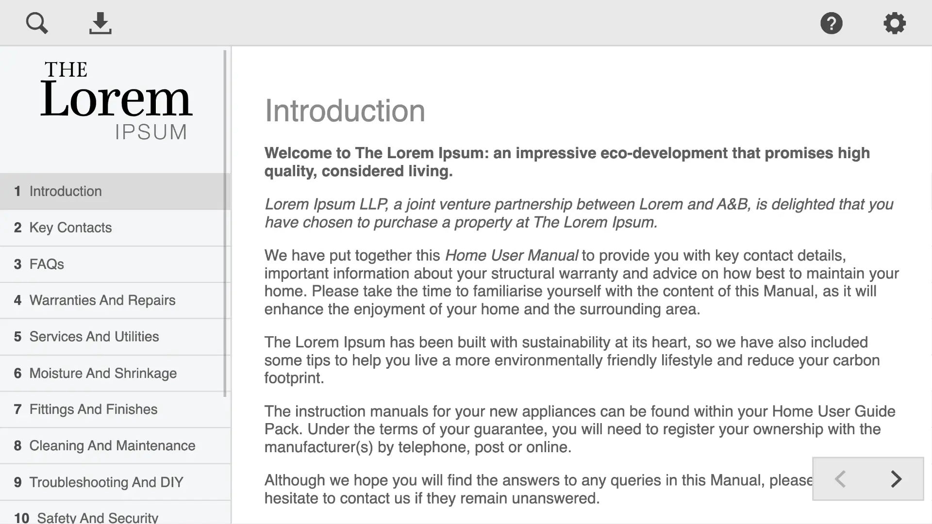 HUG Webapp Screenshot